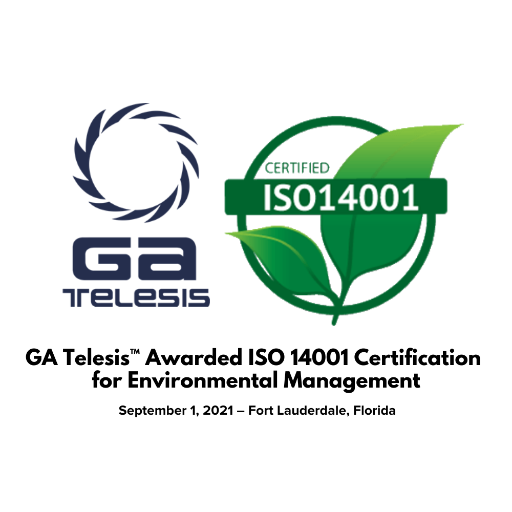GA Telesis™ ISO 14001 Certification